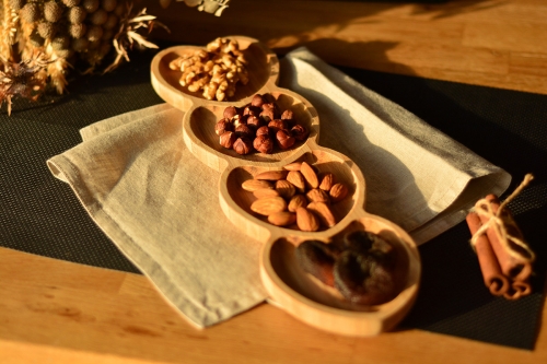 Amor 4 Bölmeli Kalp Çerezlik