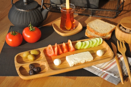 Flia 3 Bölmeli Servis Tabağı - Küçük