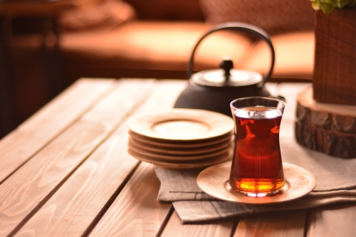 Didi 6'lı Yuvarlak Çay Tabağı