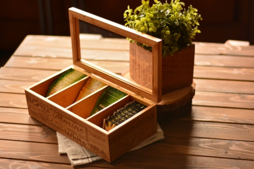 Jansen 4 Bölmeli Çay Kutusu