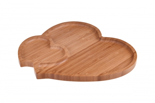 El Amor 2 Bölmeli Kalp Tepsi