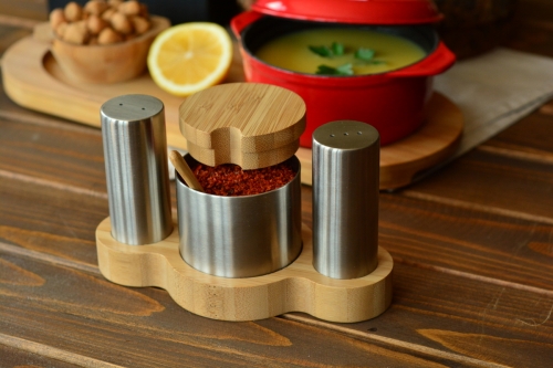 Spice 3+0 Baharatlıklı Masa Düzenleyici