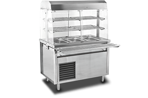 GVB/BUZDOLAPLI-KUVETLI VITRIN