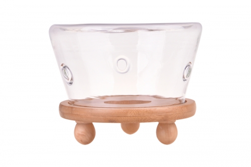 Kroos Bambu Altlıklı Cam Isıtıcı