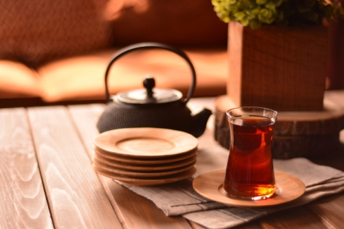 Didi 6'lı Yuvarlak Çay Tabağı