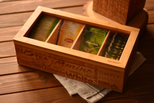 Jansen 4 Bölmeli Çay Kutusu