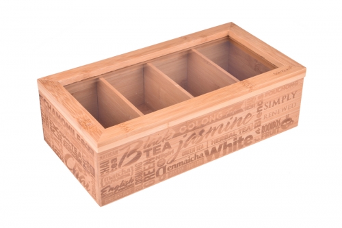 Jansen 4 Bölmeli Çay Kutusu